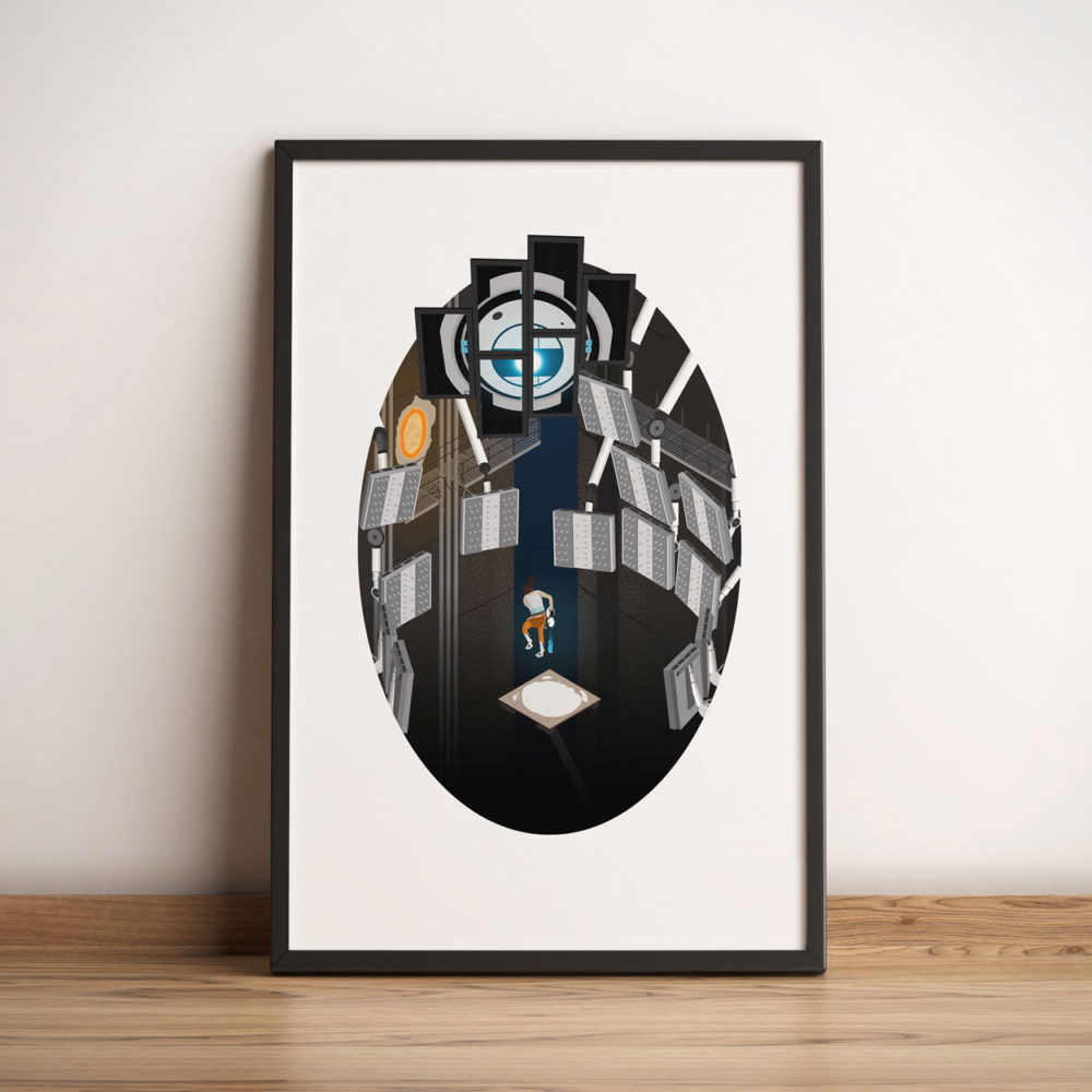 Main listing image for Isometric Poster: Portal