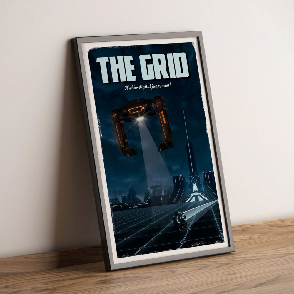Side listing image for Travel Poster: The Grid