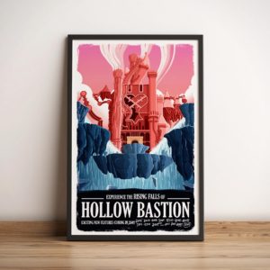 Main listing image for Travel Poster: Hollow Bastion