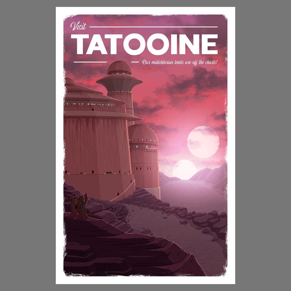 Solo listing image for Travel Poster: Tatooine