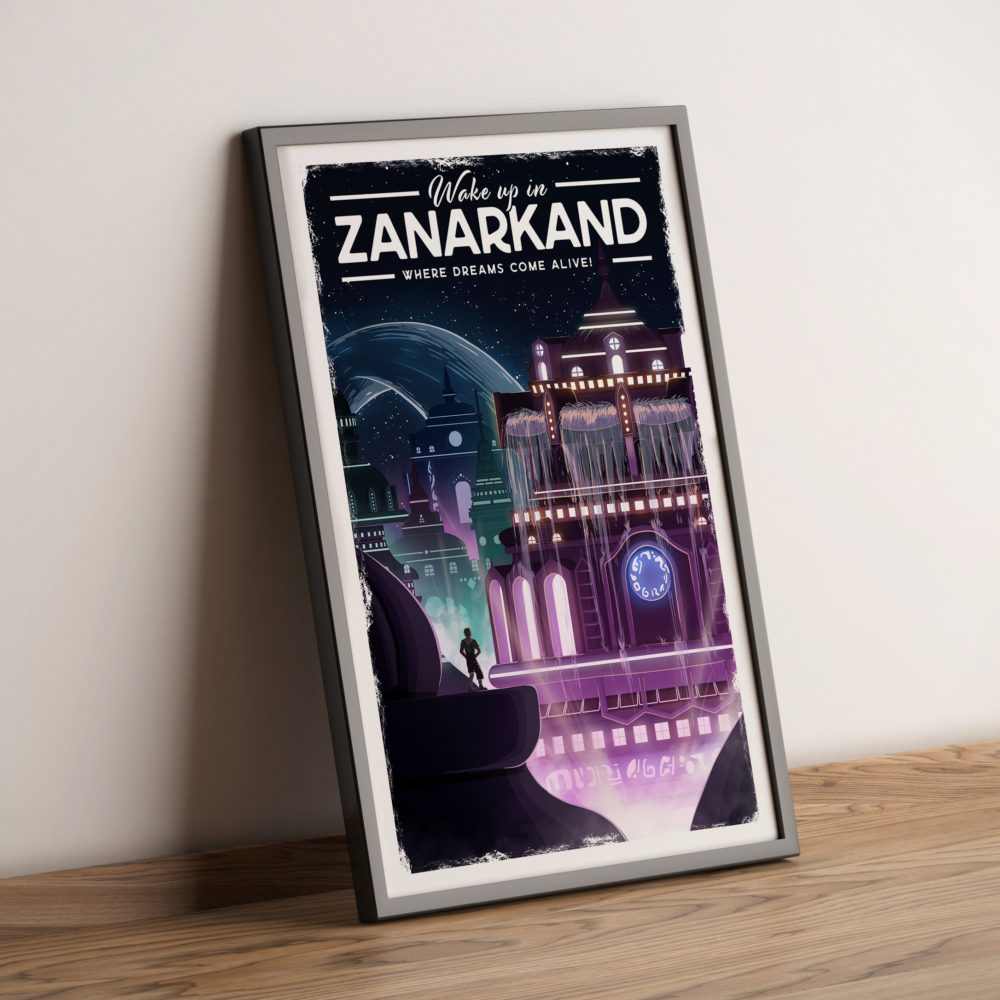 Side listing image for Travel Poster: Zanarkand