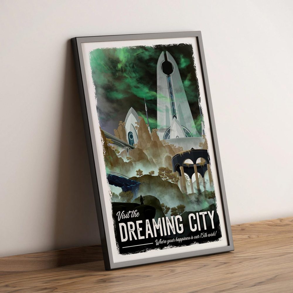 Side listing image for Travel Poster: The Dreaming City