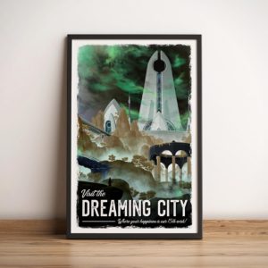 Main listing image for Travel Poster: The Dreaming City