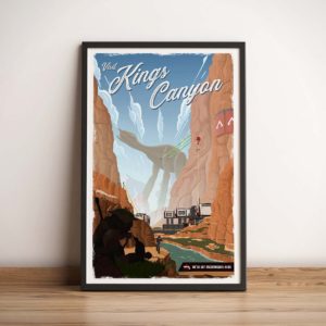Main listing image for Travel Poster: Kings Canyon