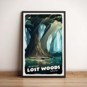 Main listing image for Travel Poster: Lost Woods
