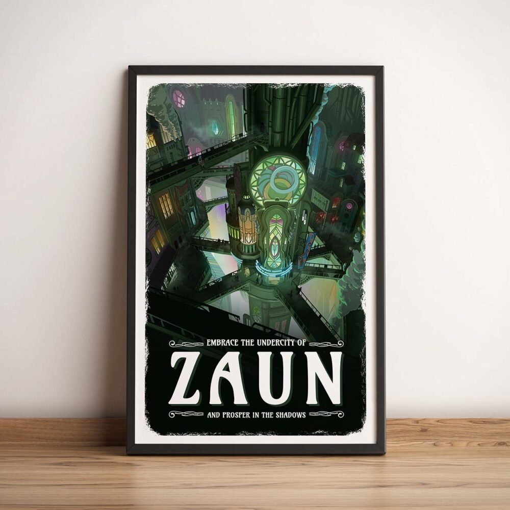 Main listing image for Travel Poster: Zaun