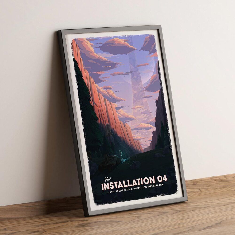 Side listing image for Travel Poster: Installation 04
