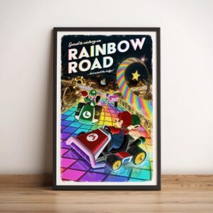Main listing image for Travel Poster: Rainbow Road