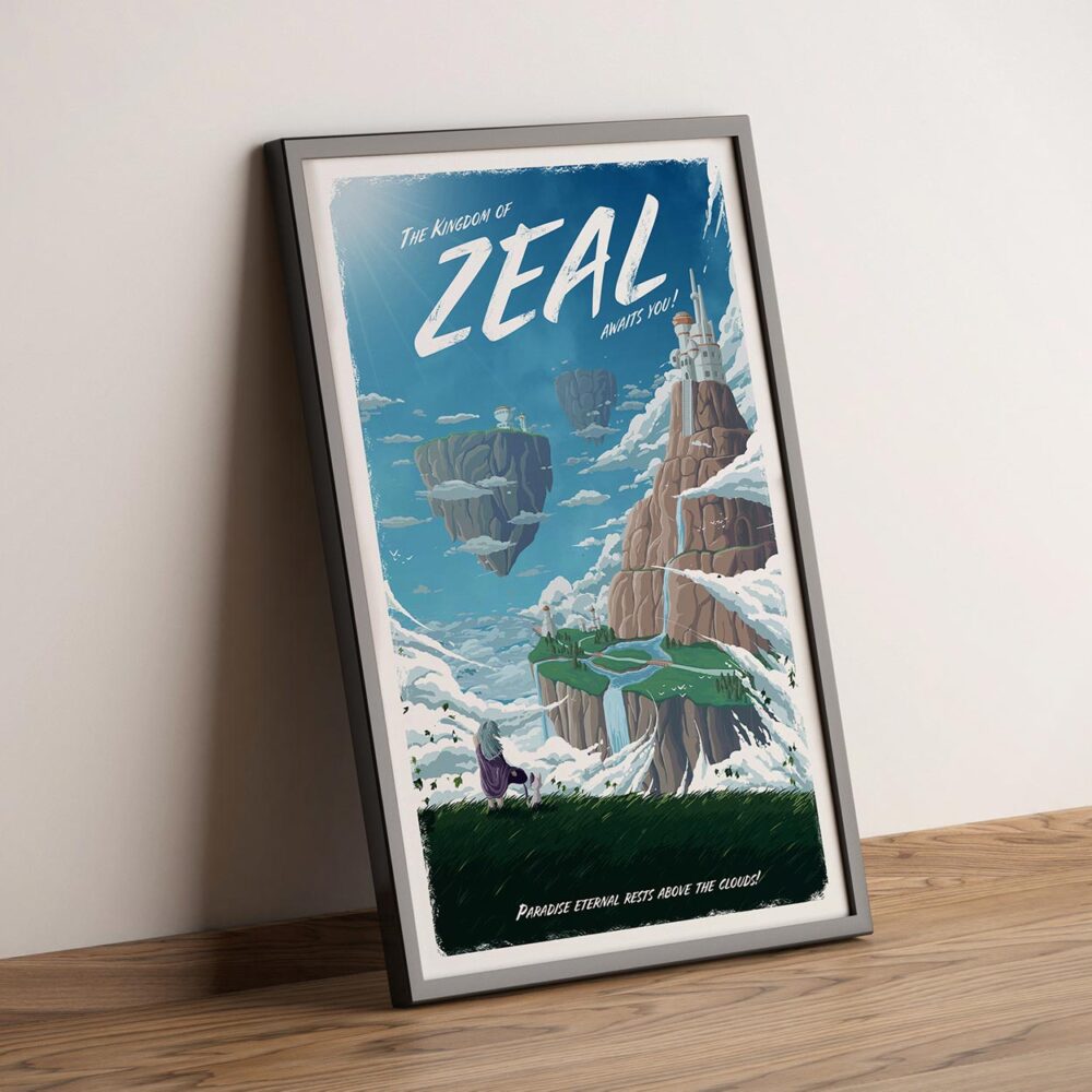 Side listing image for Travel Poster: Zeal