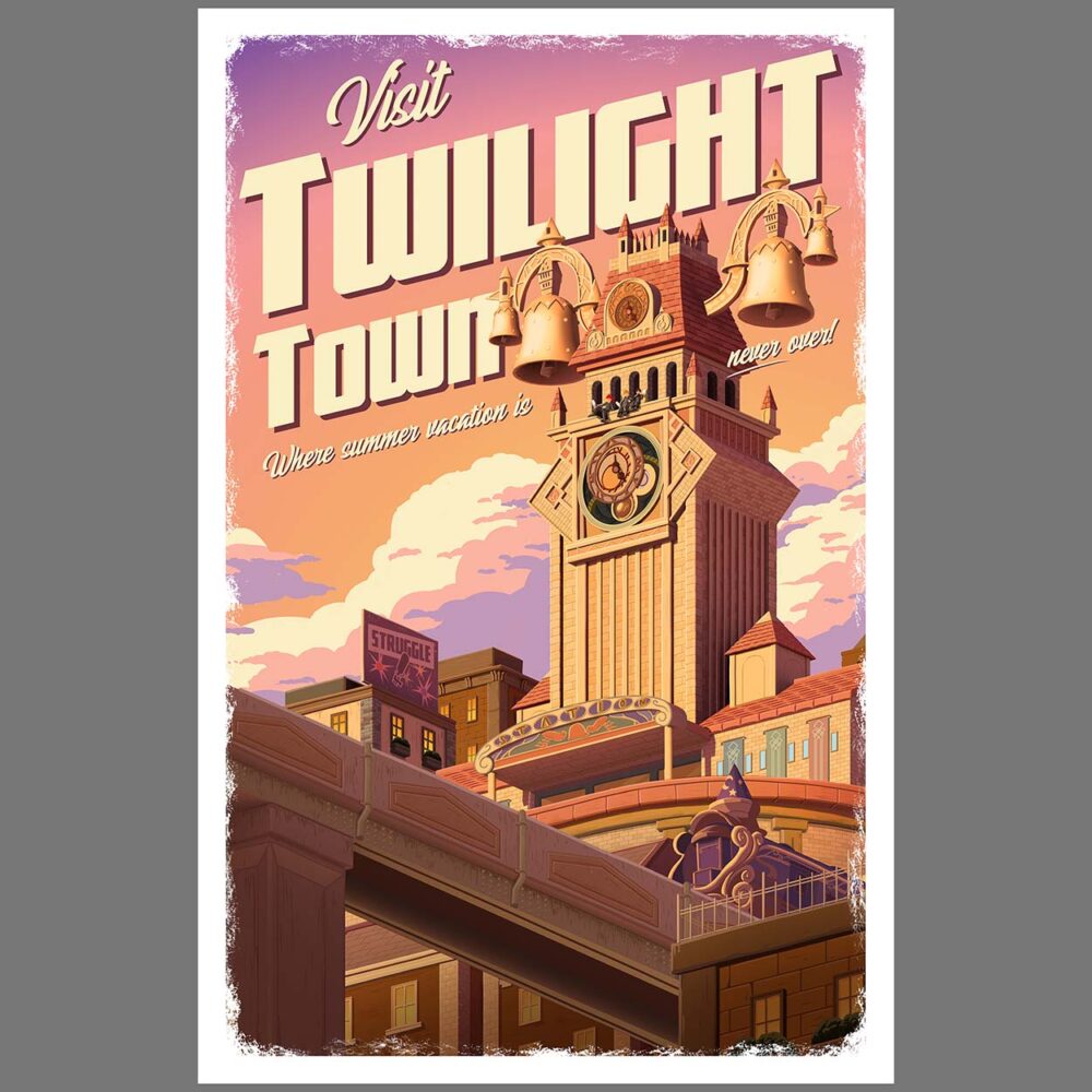 Solo listing image for Travel Poster: Twilight Town