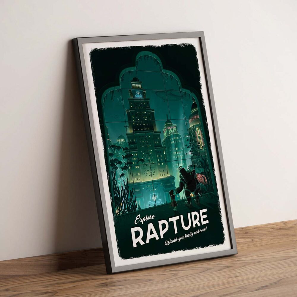 Side listing image for travel poster: Rapture