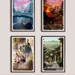 Main listing image for all 4 Avatar posters