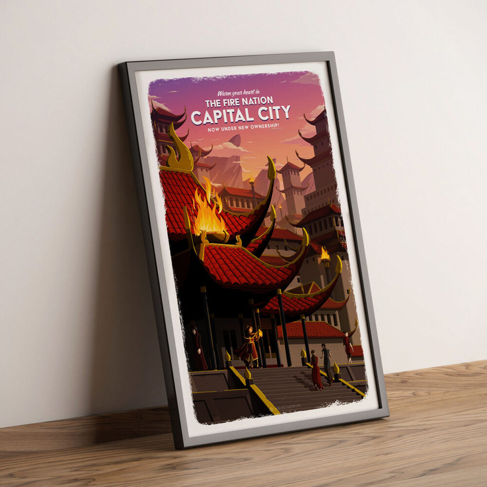 Side listing image for Travel Poster - Capital City