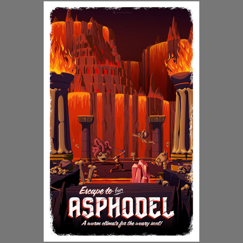 Solo listing image for Travel Poster: Asphodel