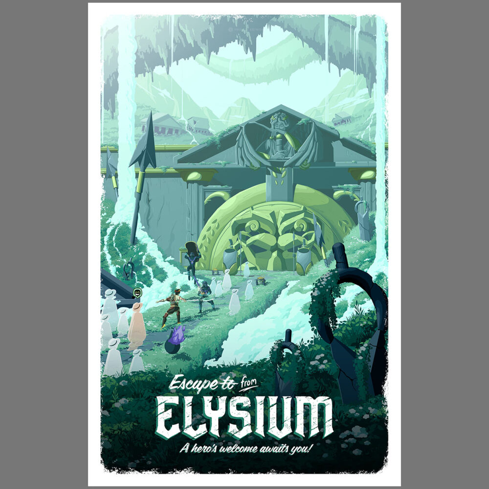 Solo listing image for Travel Poster: Elysium