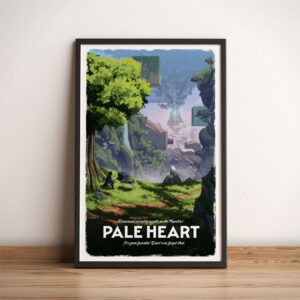 Main listing image for travel poster: The Pale Heart