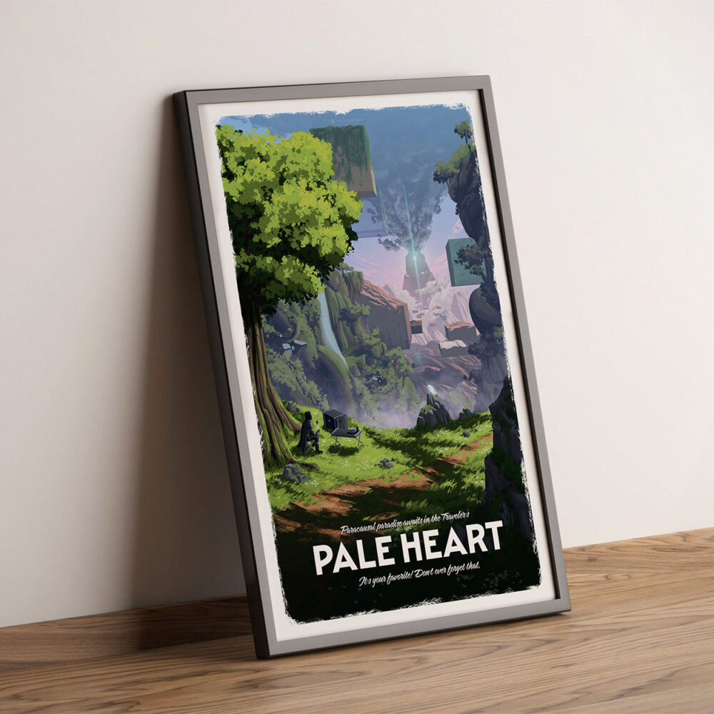 Side listing image for travel poster: The Pale Heart