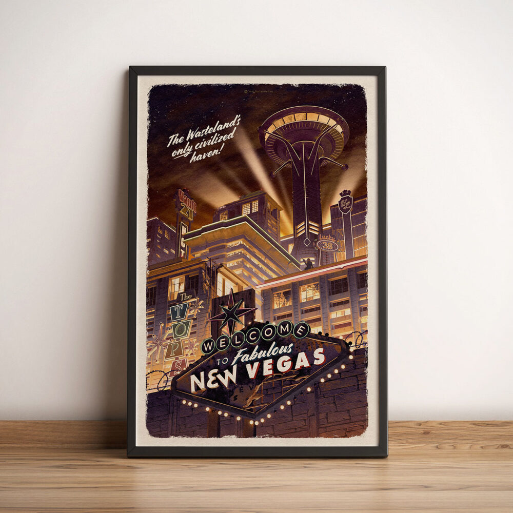 Main listing image for Travel Poster: New Vegas