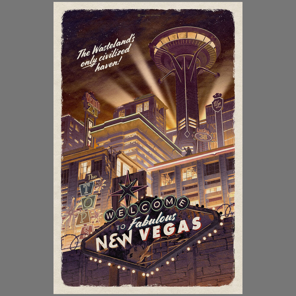 Solo listing image for Travel Poster: New Vegas