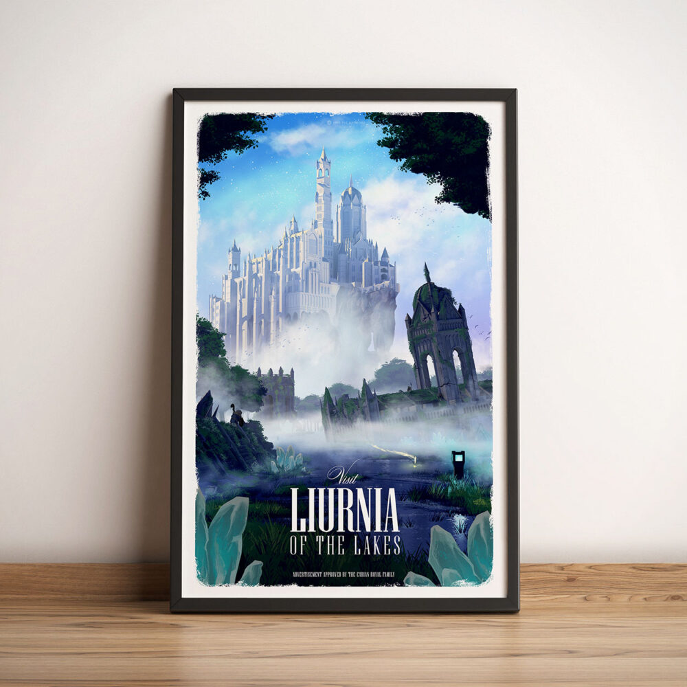 Main listing image for Travel Poster: Liurnia of the Lakes