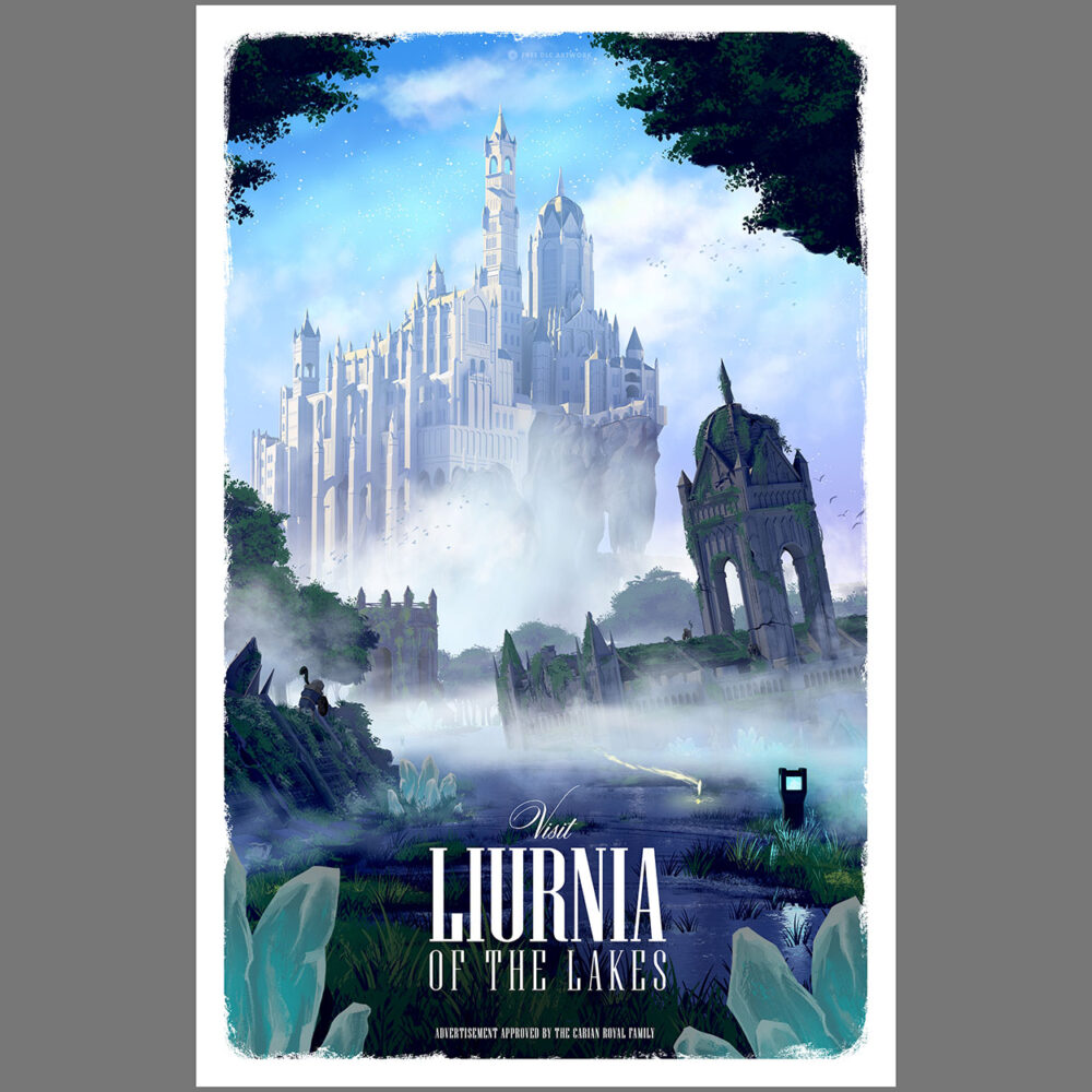 Solo listing image for Travel Poster: Liurnia of the Lakes