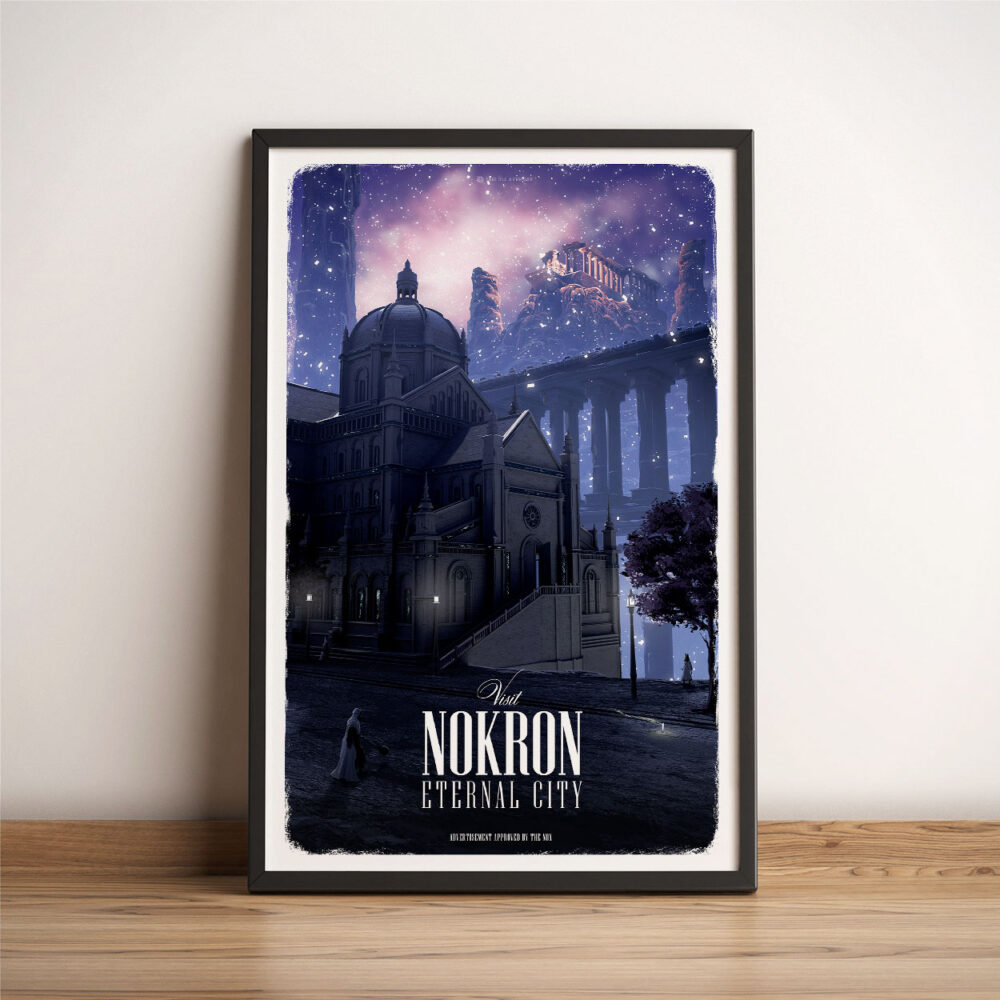 Main listing image for Travel Poster: Nokron Eternal City