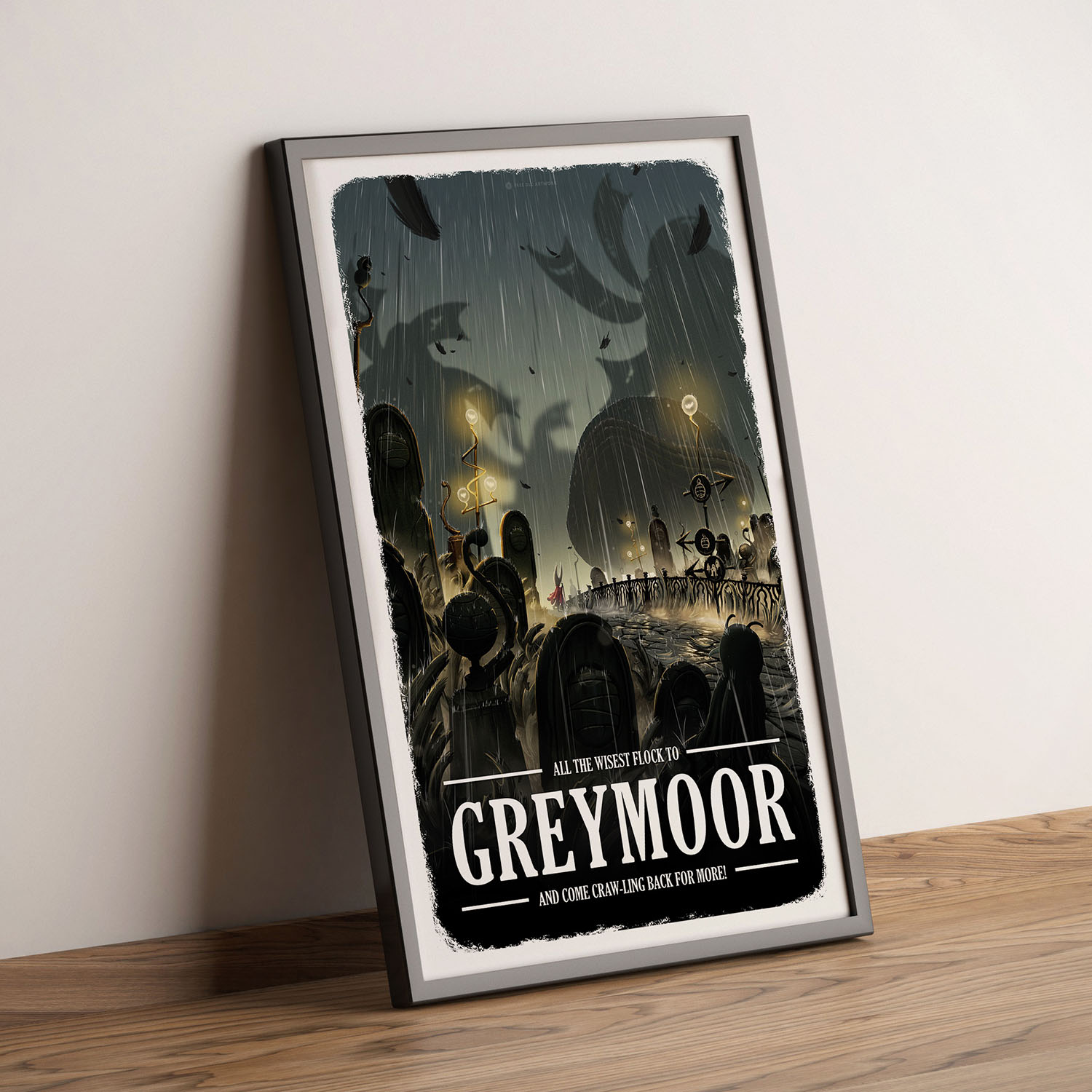 Side listing image for travel poster: Greymoor
