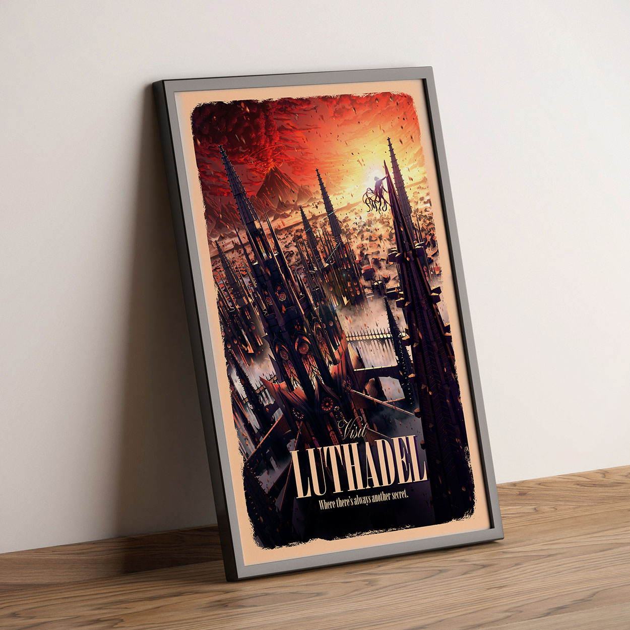 Side listing image for travel poster: Luthadel