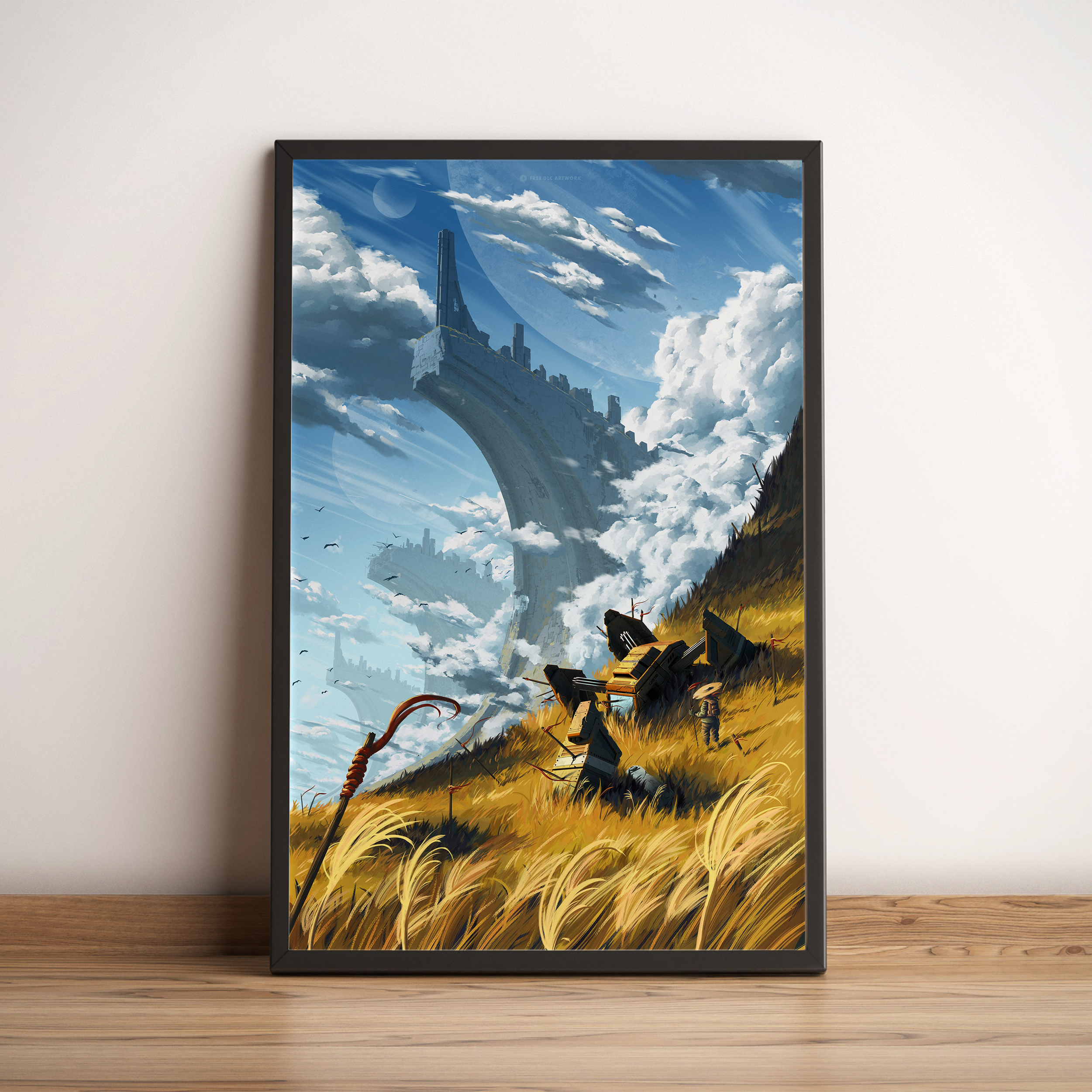 Main listing image for original piece: Ruined World
