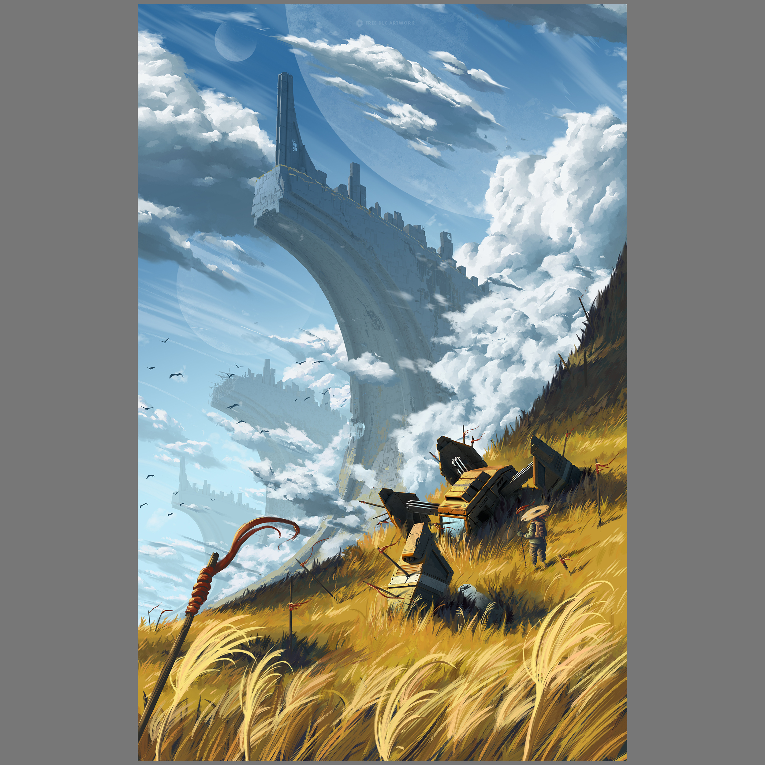 Solo listing image for original piece: Ruined World